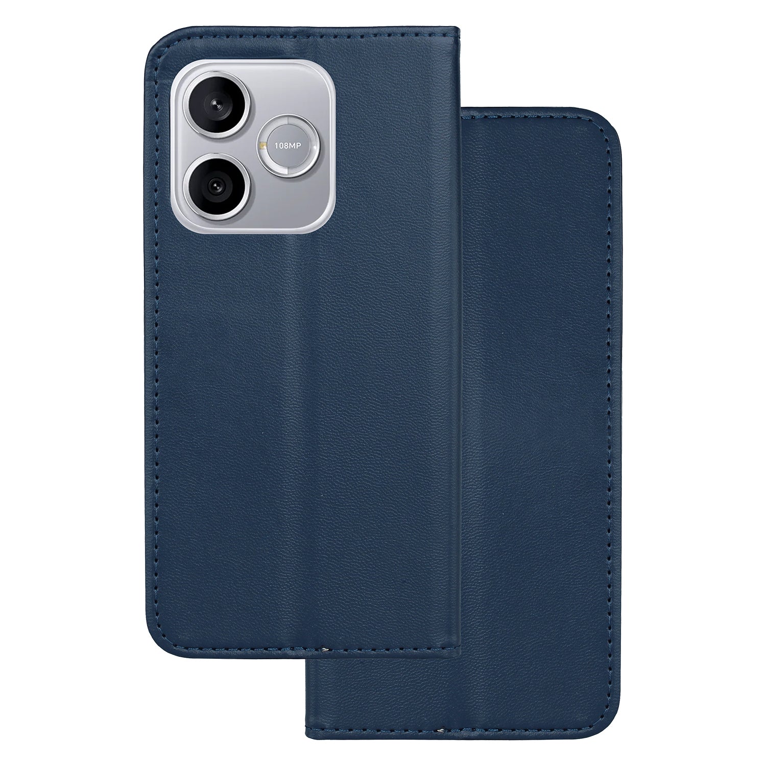 Smart Magnetic case for Honor 600 Lite navy blue