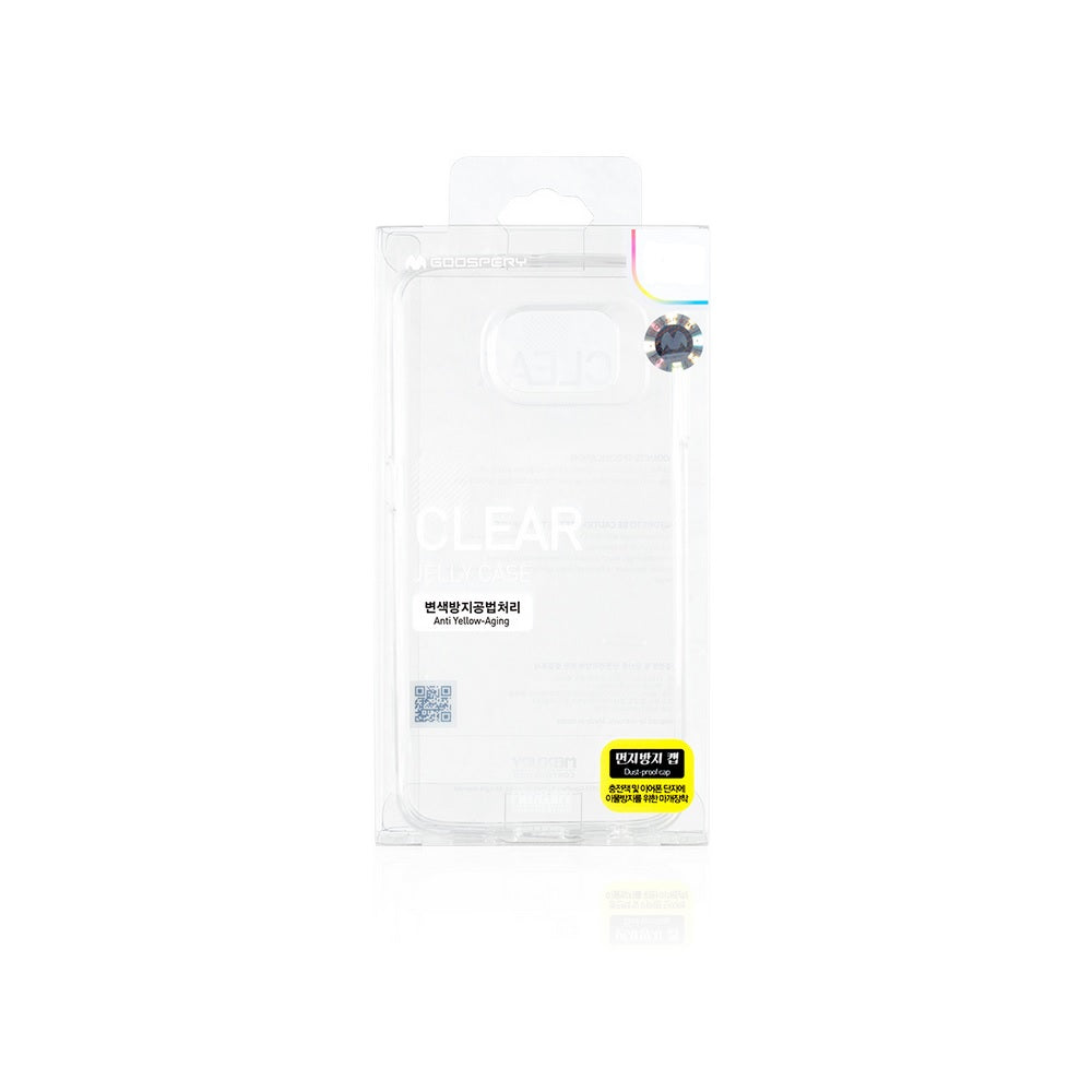 Mercury Clear Jelly case for Samsung Galaxy S24 Plus transparent