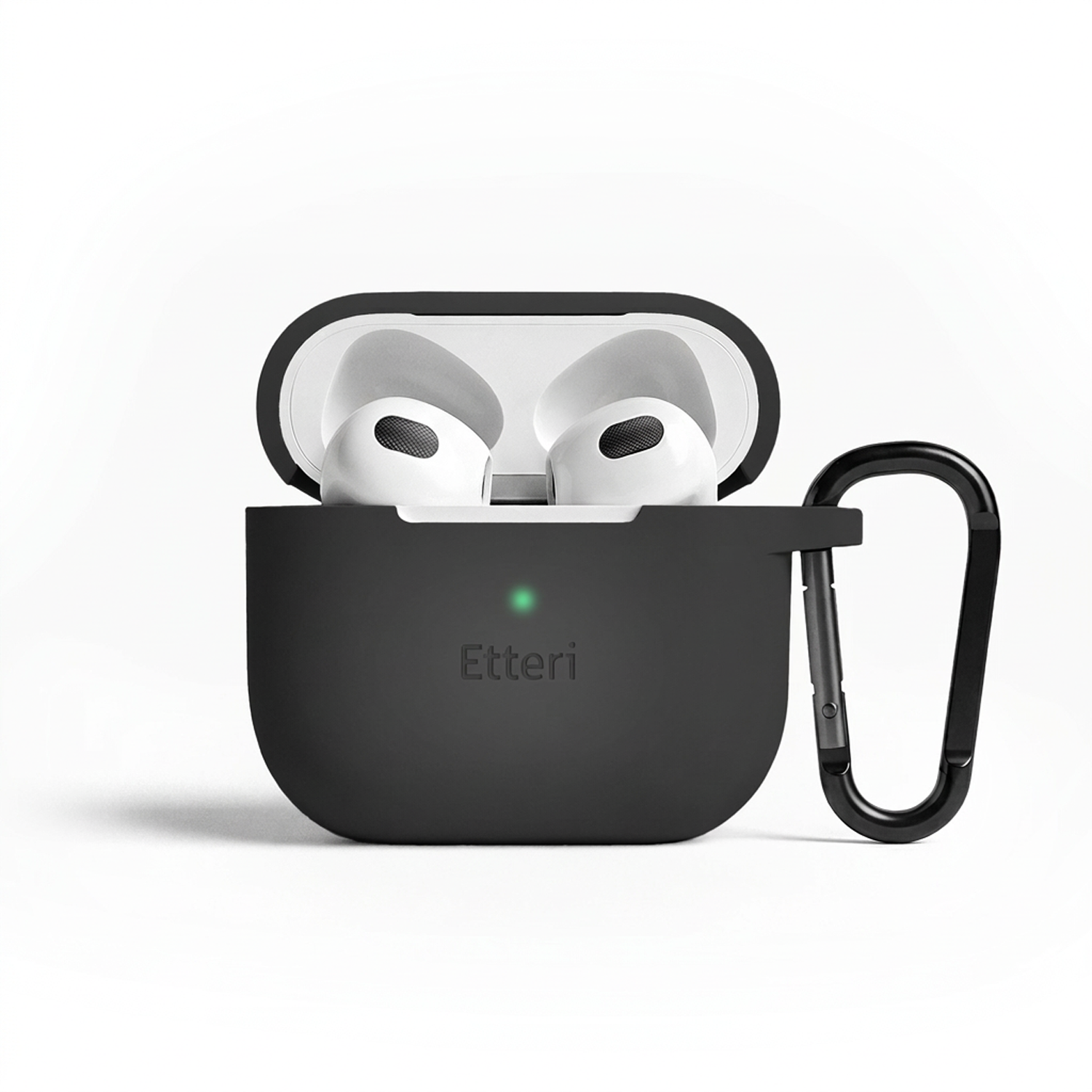 Etteri silicone case for AirPods 3 black