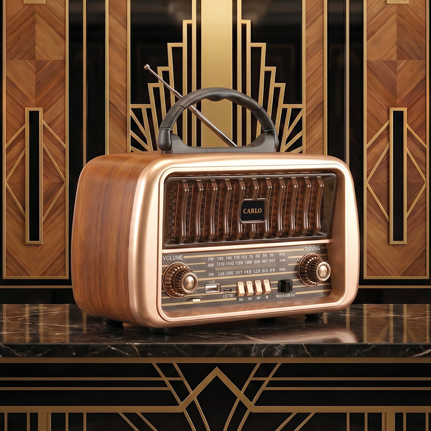 Forever Electro FM Radio CARLO JB-105 BT USB 1200mAh