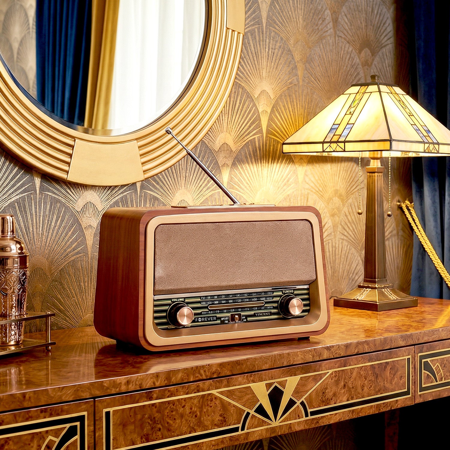 Forever Electro AM/FM Radio VINCENT JB-120 BT USB 1200mAh