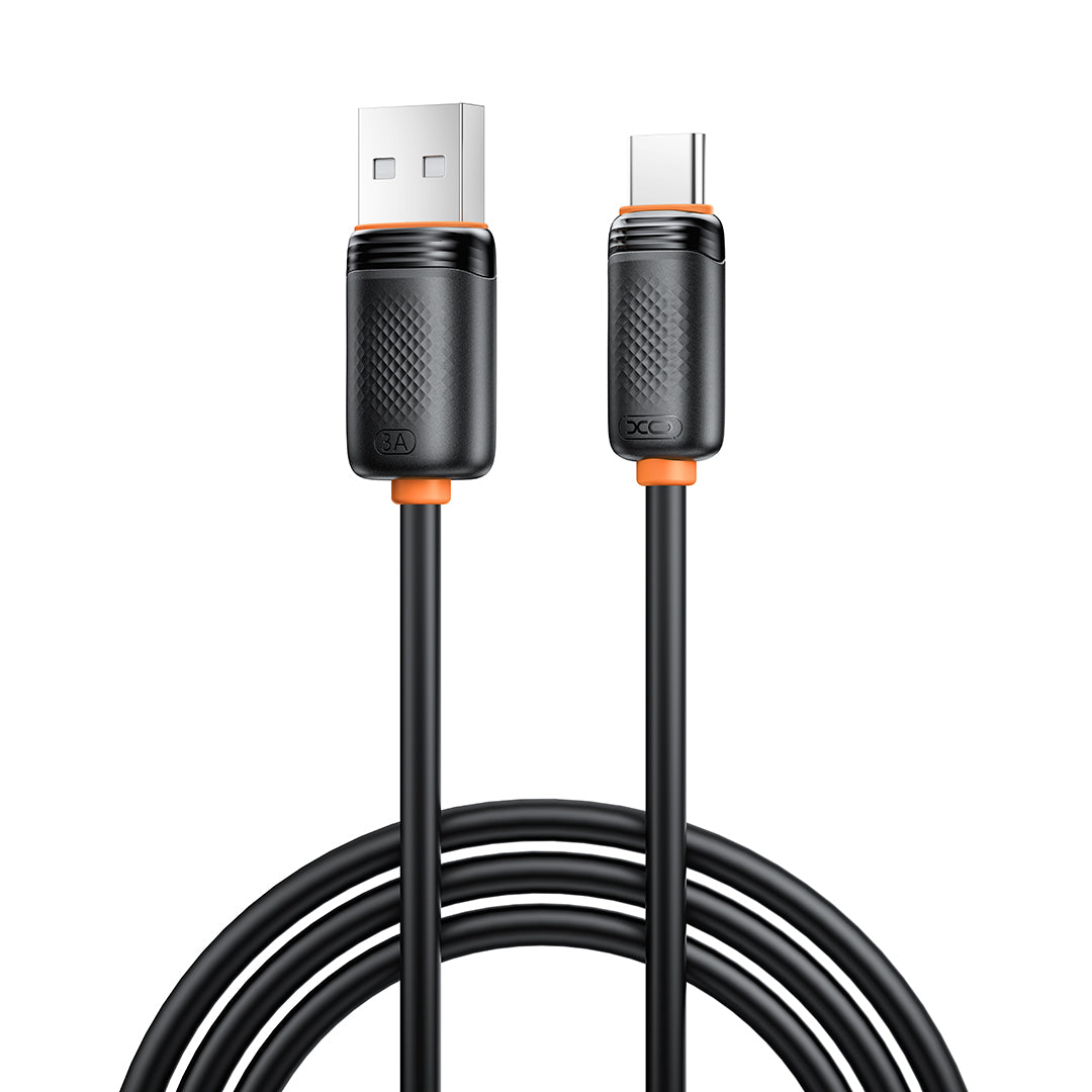 XO cable NB302 USB - USB-C 1,0m 3A black