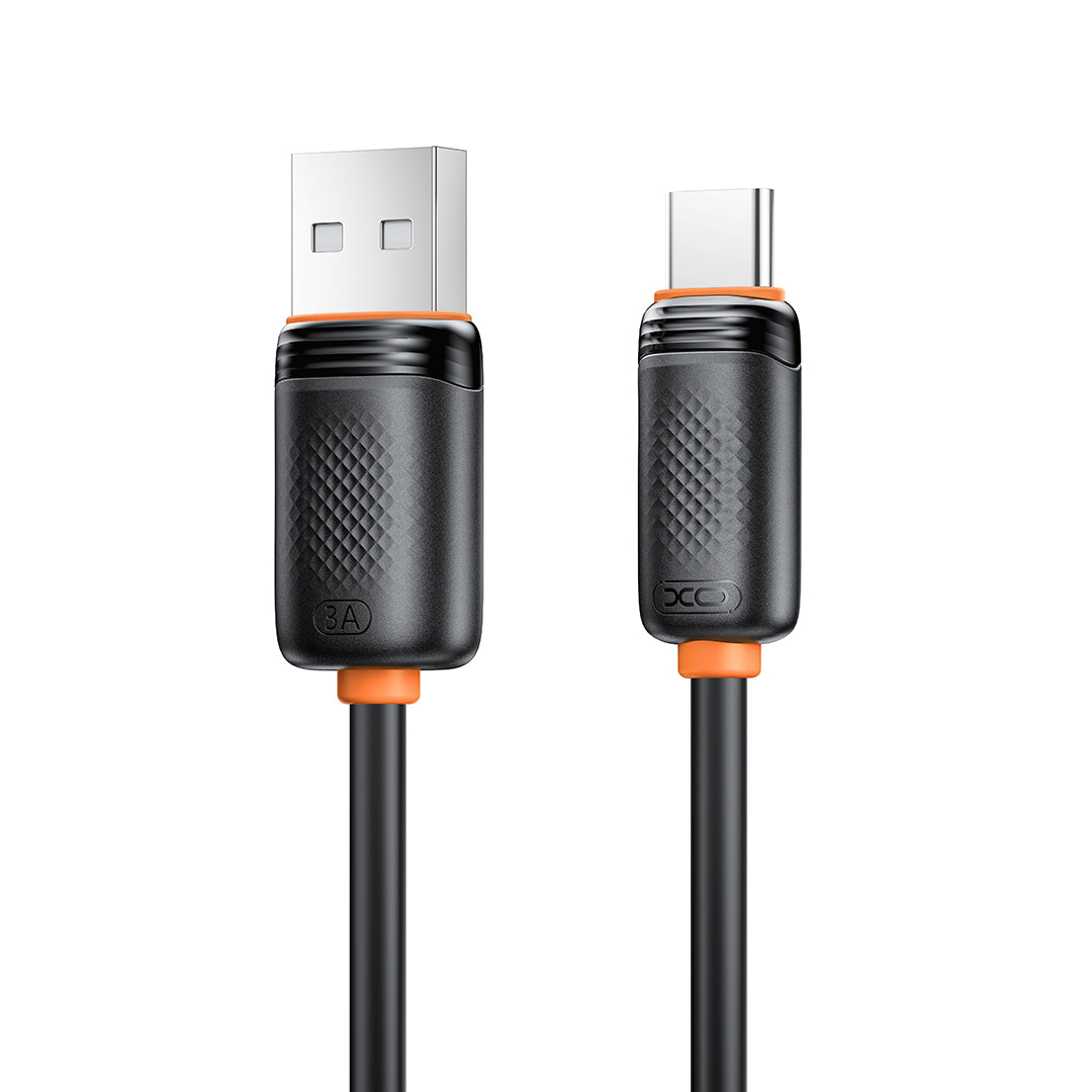 XO cable NB302 USB - USB-C 1,0m 3A black