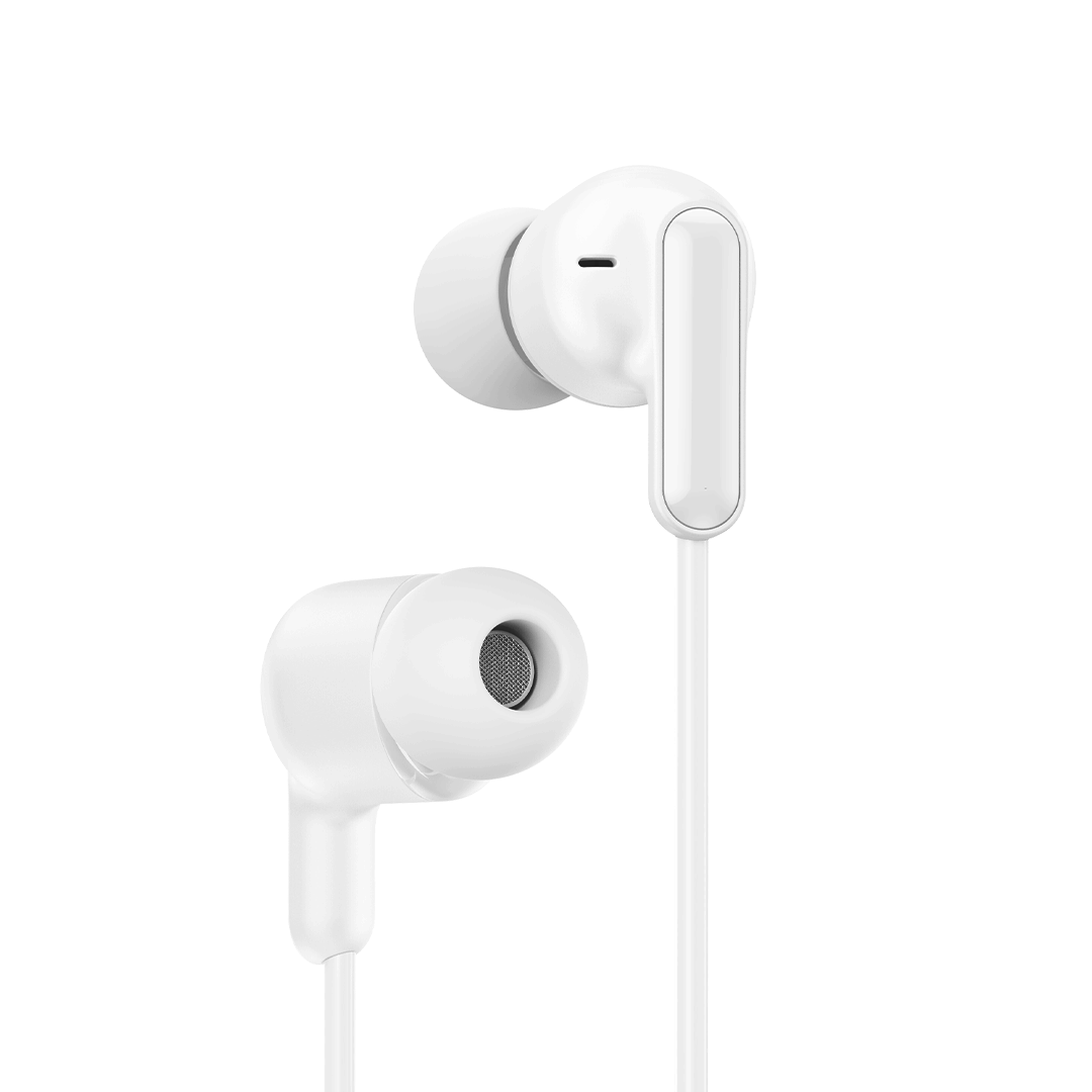 XO wired earphones EP84 USB-C white