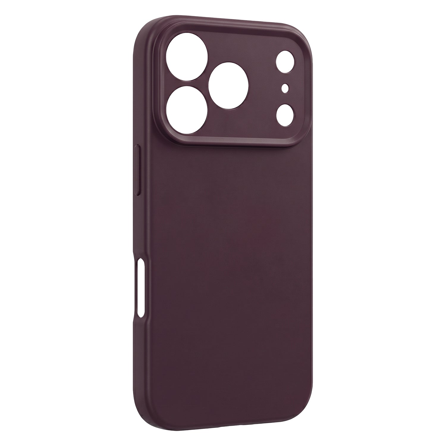 Silicon case for iPhone 17 Pro 6,3" / 18 Pro 6,3" dark cherry