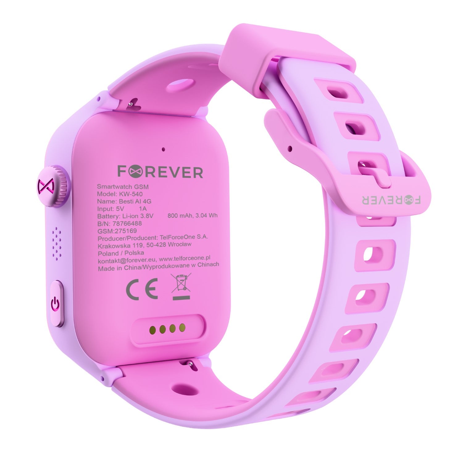 Forever smartwatch Kids Besti AI 4G KW-540 Pink