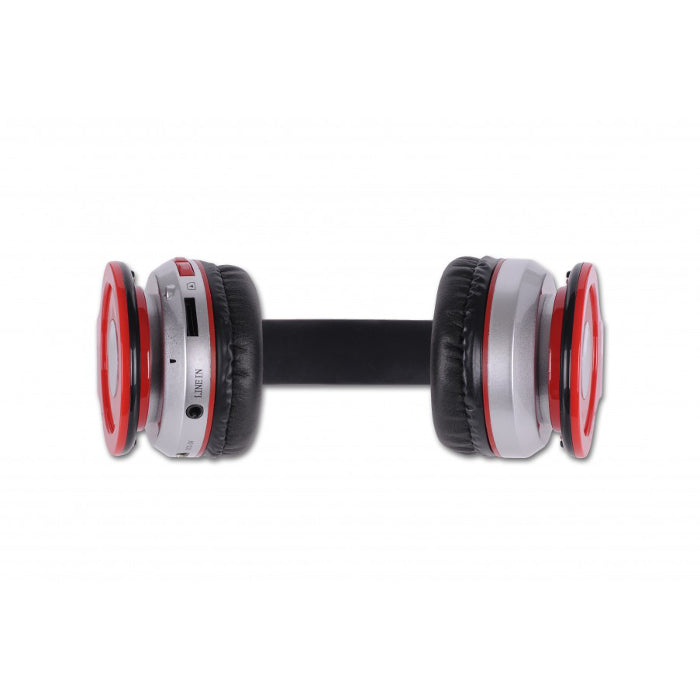 Rebeltec Bluetooth headphones Crystal red