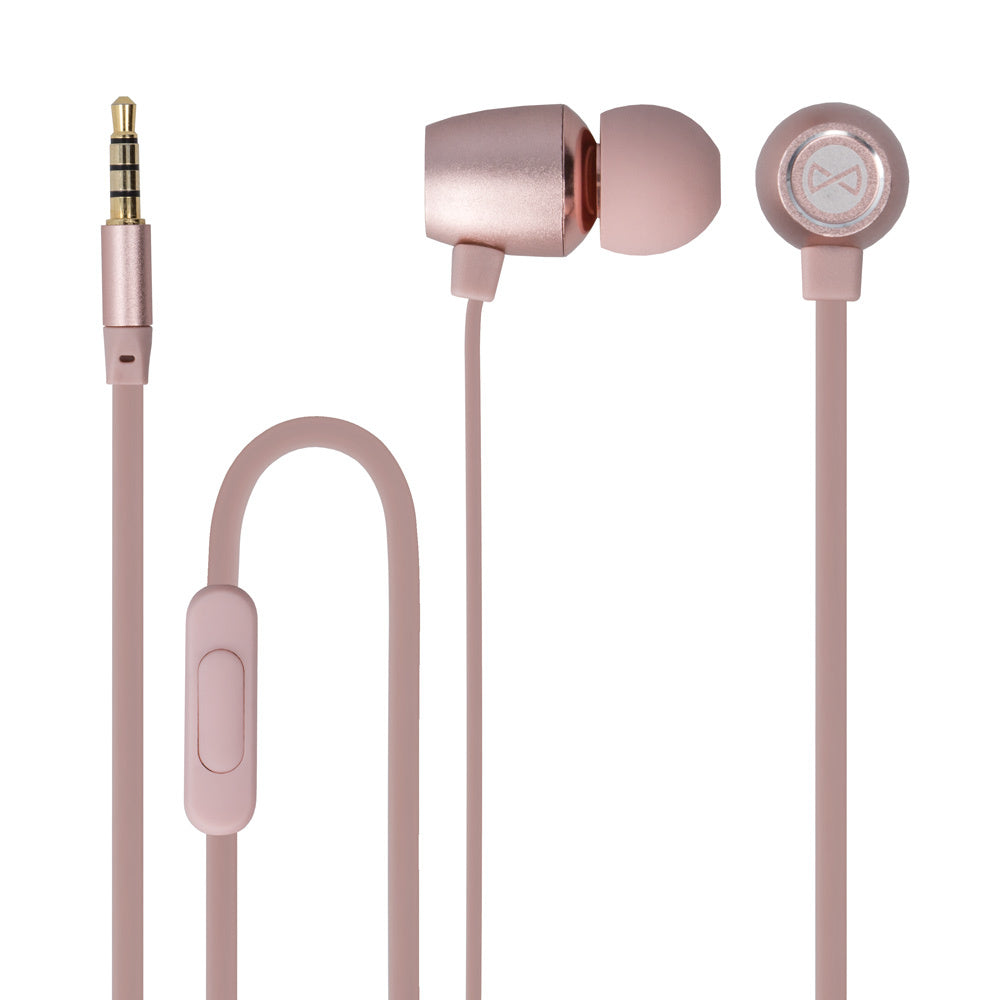 Forever wired earphones MSE-100 jack 3,5 mm rose-gold